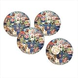 4 PC. HAPPY EVERYTHING PLATES
