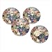 4 PC. HAPPY EVERYTHING PLATES