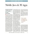 Mobile Java and 3D Apps: Dr. Dobb's Journal's How-To Series