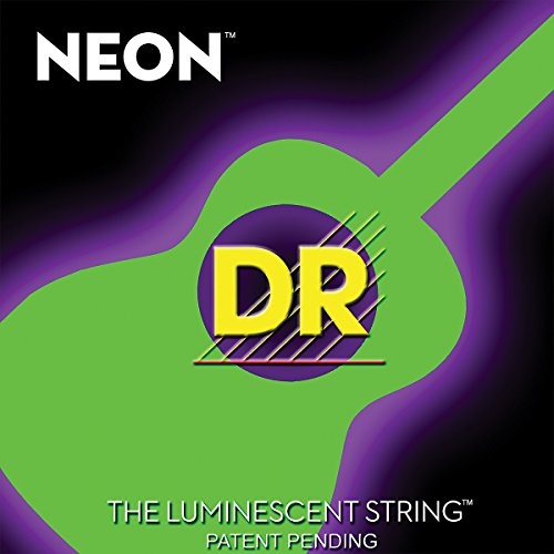 DR String NGA-11 Neon Green Acoustic String Set