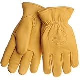 Klein 40017 Lined Deerskin Work Gloves