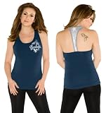 New York Yankees Women's Girl About Town Tank - Touch by Alyssa Milano