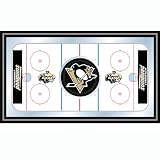NHL Pittsburgh Penguins Framed Hockey Rink Mirror