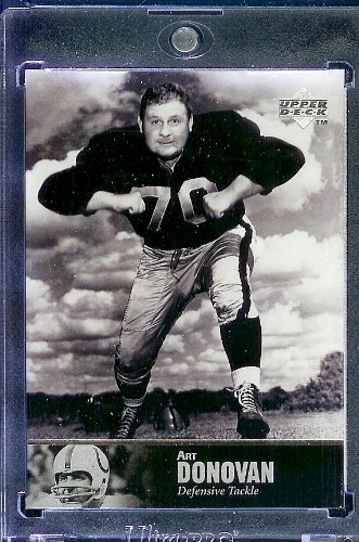1997 Upper Deck Legends # 30 Art Donovan Baltimore Colts Football Card - Mint !!