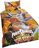Power Rangers Duvet Cover and Pillowcase Jungle Fury Bedding