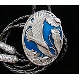 Colored Soaring Eagle Bolo Tie 
