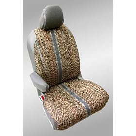 Shear Comfort Custom Mazda B. Series Pickup Seat Covers - FRONT ROW: Buckets w/ Adjustable Headrests (2010-2011) - Saddle Blanket Gray