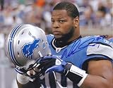 Ndamukong Suh signed autographed 8 x 10 photo Detroit Lions