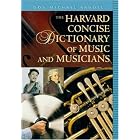 Click here to buy The Harvard Concise Dictionary of Music and Musicians (Harvard University Press Reference Library) by  Don Michael Randel.