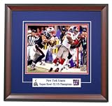 The New York Giants Mario Manningham During Super Bowl 46 Framed 8x10 Photograph