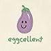 Touched by Nature Unisex Baby Organic Cotton Bodysuits Eggplant, 6-9 Months