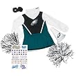 Philadelphia Eagles NFL Girls Cheerleader Gift Set