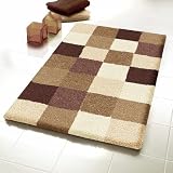 Kleine Wolke 5426224382 Badteppich Caro 60 x 105 cm toffee
