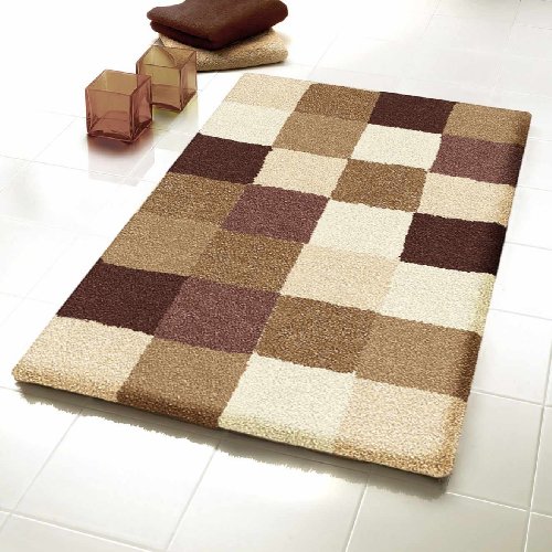 Kleine Wolke 5426224225 Badteppich Caro 70 x 120 cm toffee