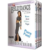 Bellydance for Beginners with Suhaila: Fitness Fusion - 4 Volume Gift Set (Buns, Jazz, Pilates, Yoga)