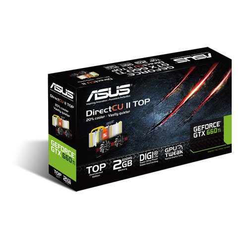 ASUS GTX 660 Ti Series Graphics Cards TI-DC2T-2GD5 On Sale