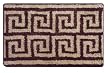 InterDesign Greek Key Rug, Brown/Tan