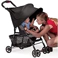 Kiddopotamus RayShade UV Protective Stroller Sun Shade (Single - Black)