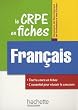 Le CRPE en fiches, Fran�ais