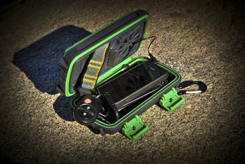 Built Speaker Digital Extreme Playersgreen Ipodiphonedroid Backpack Tents Case Floating Aqsce103