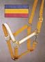 Safety Nylon Halter Night Reflector Yellow