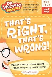 That's Right, That's Wrong! A Fun Learning Card Game