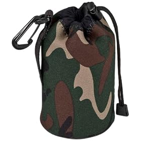 LensCoat LCLPXLWFG LensPouch XLarge Wide (Forest Green Camo)