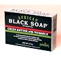 Madina African Black Soap Cocoa Butter W/Vitamin E 3.5 oz