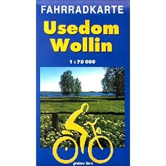 Fahrradkarte Usedom - Wollin: Mit Ostseek�sten-Radweg. 1:75.000