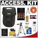 Nikon Coolpix 4800 Neoprene Case + 4GB Memory Card + (4) AA Batteries & Charger + Tripod + Accessory Kit for L14, L15, L18, L19, L20, P50, P60, S10 & S4 Digital Cameras