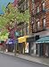 Street in New York City - 36H x 27W - Peel and Stick Wall Decal by Wallmonkeys