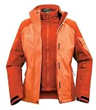 VAUDE Damen Doppeljacke  Ciampinoi Stretch 3in1 Jacket II, fire, 38