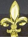 Mayer Mill Brass - FDH-L - Fleur De Lis Stocking Hook - Large