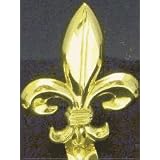 Mayer Mill Brass Fleur De Lis Stocking Hook - Large