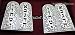 10 Commandments Jewish Tallit Clips