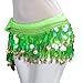 BellyLady Belly Dance Hip Scarf Skirt Wrap With Paillettes