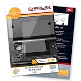 atFoliX Displayschutzfolie f�r Nintendo 3DS (3er Set) - FX-Antireflex: Displayschutz Folie antireflektierend! H�chste Qualit�t - Made in Germany!von "Displayschutz@FoliX"