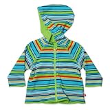 Zutano Baby-boys Infant Multi Stripe Reversible Zip Hoodie