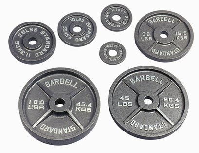 660 Pound Olympic Weight Set with Bar and Collars