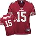 Michael Crabtree Red Reebok NFL Replica San Francisco 49ers Women's Jersey - Small