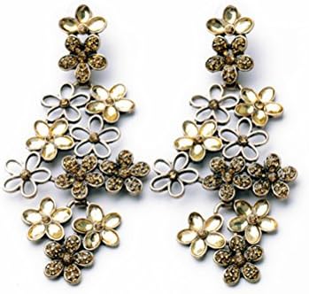 Fun Daisy Retro Beauty Flowers Garden Shape Ear Studs - ed00569