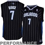 NBA adidas J.J. Redick Orlando Magic Youth Revolution 30 Performance Jersey - Black Pinstripe (Small)