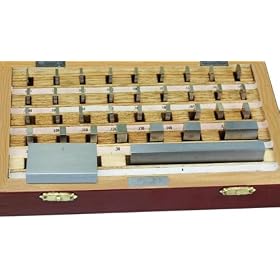 36-Piece Precision SAE Gauge Block Set - Grade B