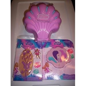 Barbie Mermaidia Fairytopia Shell Pail Tights Make-up 3 Piece by 