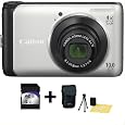 Canon PowerShot A3000 IS Digital Camera (Silver)