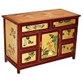 Chinese Buffet Cabinet - Red/ Gold
