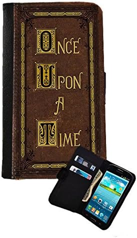 Once Upon A Time Fairytale Book Inspired Wallet Case.Leather Samsung Galaxy s6 Canvas Leather Gear for Android Cases