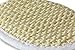Exfoliating Sisal Back Scrubber & Pad (4 Pack) - Shower Sponge for Men/Women, Effective Against Acne