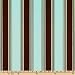 54'' Wide Premier Prints Accord Stripe Brown/French Blue Fabric By The Yard