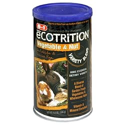 8in1 Guinea Pig/Rabbit eCOTRITION Vegetable & Nut, 6.5-Ounce
